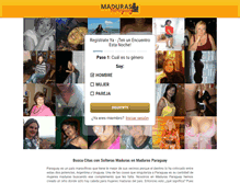 Tablet Screenshot of madurasparaguay.com